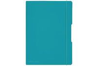Herlitz Notizheft my.book flex A4 PP 2x 40Bl. kar/lin türkis (50015986)