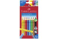 FABER-CASTELL Buntstift Jumbo Grip Promotionetui 8+1+1 (280921)