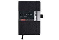 Herlitz 11369790 - Black - A5 - 96 sheets - 80 g/m² - Universal