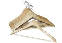 BÜRSTENMANN Kleiderbügel 45cm 8 Stück