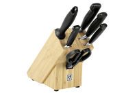 Zwilling 35068-002-0 - Knife/cutlery block set - Stainless steel - Plastic - Bamboo - Stainless steel - Black