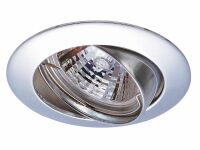 Molto Luce HV-EINBAUSPOT SCHW. GU10 DA:68 (8-6846HV ALU NI-MATT)