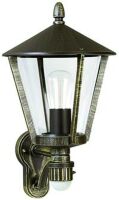 Gebr. Albert ALB 651815 Wandl. Alu IP44 bronze 75W Bewegungsmelder