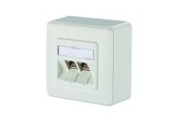 METZ CONNECT 1309120002-E - RJ-45 - 6a - White - 85 mm - 43 mm - 85 mm