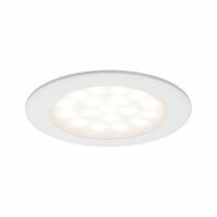 Paulmann LED MÖBELEINBAUL. RUND 2X2,5W (WEIß/ALU 2ER  24N440)