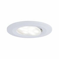 PAULMANN LED-Deckeneinbaustrahler-Set Calla BBC rd 680lm 4000K 6W ws