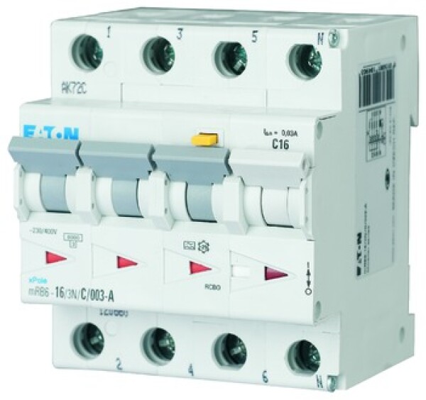 Eaton 120668 - FI/LS-Schalter Char. C Typ A 16 300 mA 3+ N Eaton 120668 - FI/LS-Schalter Char. C Typ A 16 300 mA 3+ N