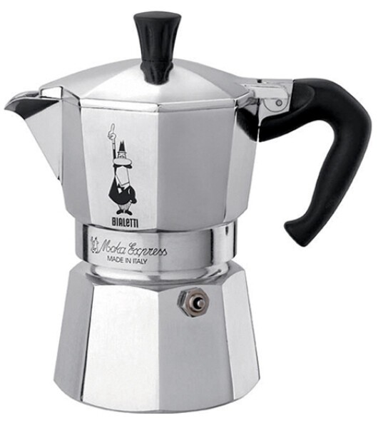 Bialetti Moka Express - Moka pot - 0.775 L - Aluminium,Black - Aluminium - 12 cups - Moka Express Bialetti Moka Express - Moka pot - 0.775 L - Aluminium,Black - Aluminium - 12 cups - Moka Express