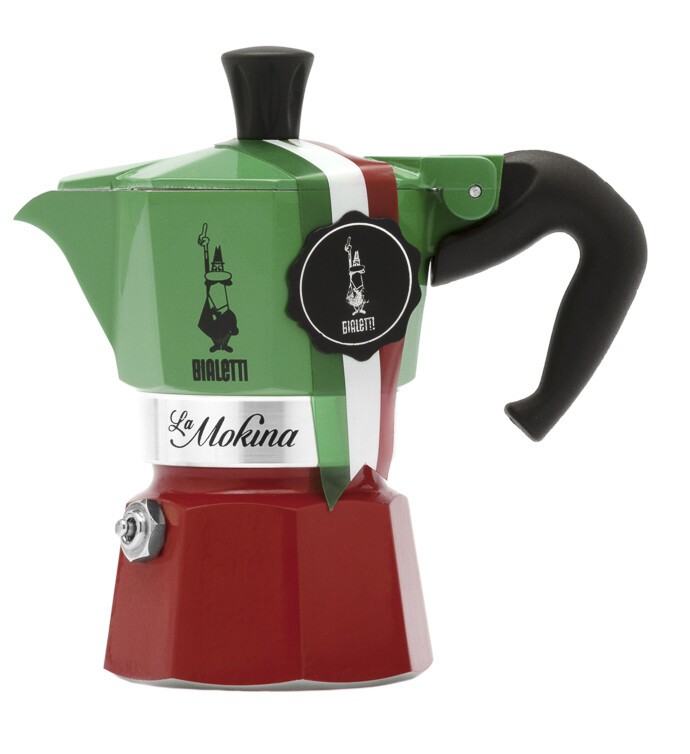 Bialetti La Mokina Italia Tricolore Bialetti La Mokina Italia Tricolore