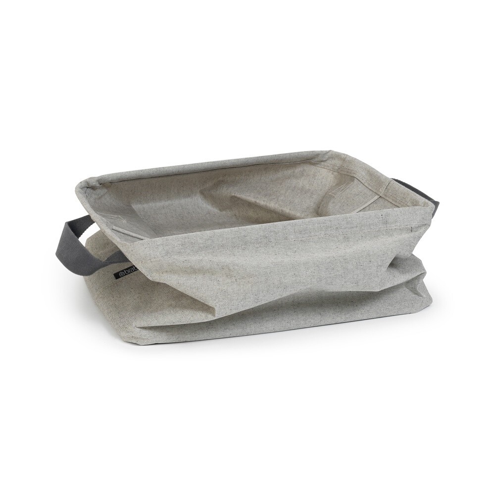 Brabantia Wäschekorbtasche 35 L faltbar grau Zubehör Waschen, Trocknen und Bügeln Brabantia Wäschekorbtasche 35 L faltbar grau Zubehör Waschen, Trocknen und Bügeln