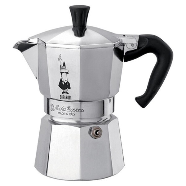 Bialetti Moka Express - Moka pot - Aluminum - Black - Aluminum - 18 cups - Moka Express - CE Bialetti Moka Express - Moka pot - Aluminum - Black - Aluminum - 18 cups - Moka Express - CE