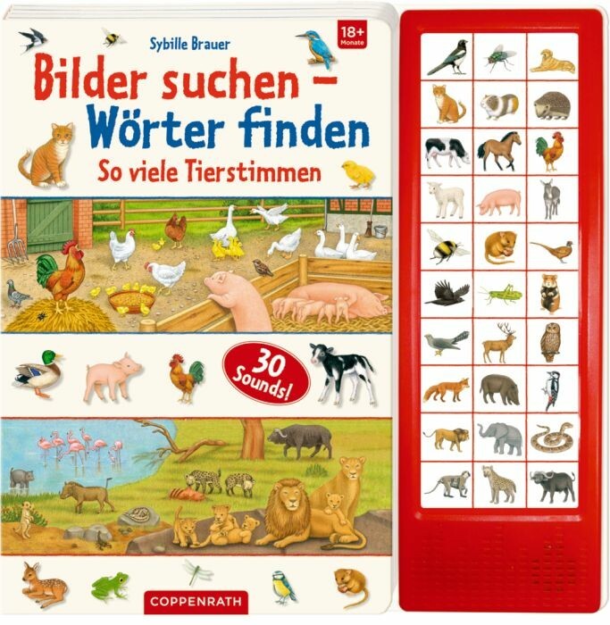 Coppenrath Bilder suchen-Wörter finden: So viele Tierstimmen (Soundb.) Coppenrath Bilder suchen-Wörter finden: So viele Tierstimmen (Soundb.)