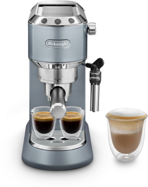 DeLonghi EC785.AE Dedica Metallics hellblau DeLonghi Siebträgermaschine Siebträger-Kaffeemaschine  DeLonghi EC785.AE Dedica Metallics hellblau DeLonghi Siebträgermaschine Siebträger-Kaffeemaschine