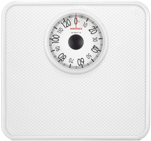 Soehnle Tempo - Mechanical personal scale - 130 kg - 1 kg - kg - Rectangle - White Soehnle Tempo - Mechanical personal scale - 130 kg - 1 kg - kg - Rectangle - White