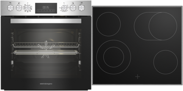 Elektra Bregenz 5 Jahres Garantie Backofen-Set HE 84091 XRAF Elektra Bregenz 5 Jahres Garantie Backofen-Set HE 84091 XRAF