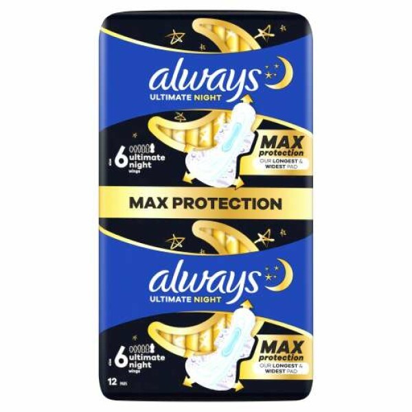 always Binde Ultimate Night - Max Protection 12Stk always Binde Ultimate Night - Max Protection 12Stk