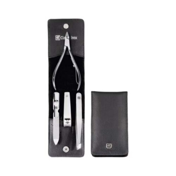 Zwilling Maniküre Pediküre Set 4tlg. mit Nagelknipser, Leder Kosmetikprodukte Zwilling Maniküre Pediküre Set 4tlg. mit Nagelknipser, Leder Kosmetikprodukte