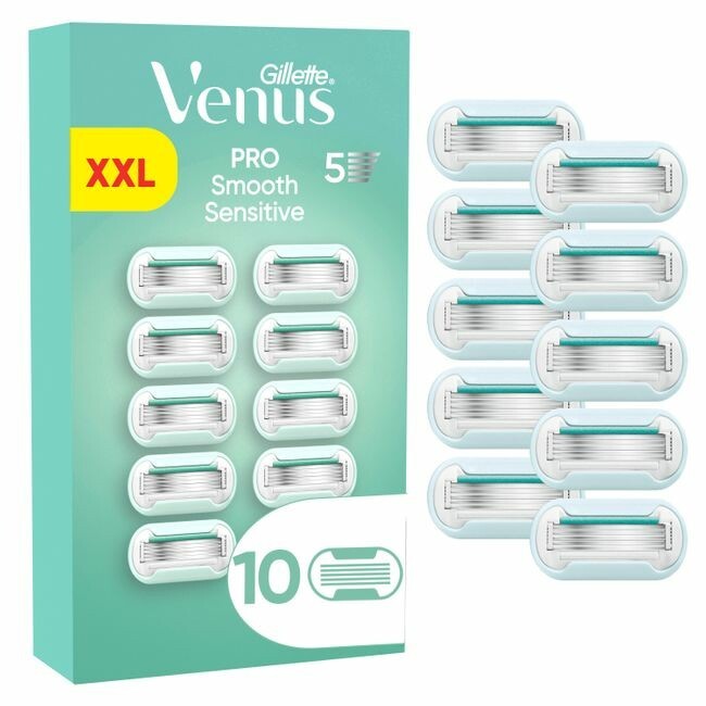 Gillette Venus Pro Smooth Sensitive 10er Gillette Venus Pro Smooth Sensitive 10er
