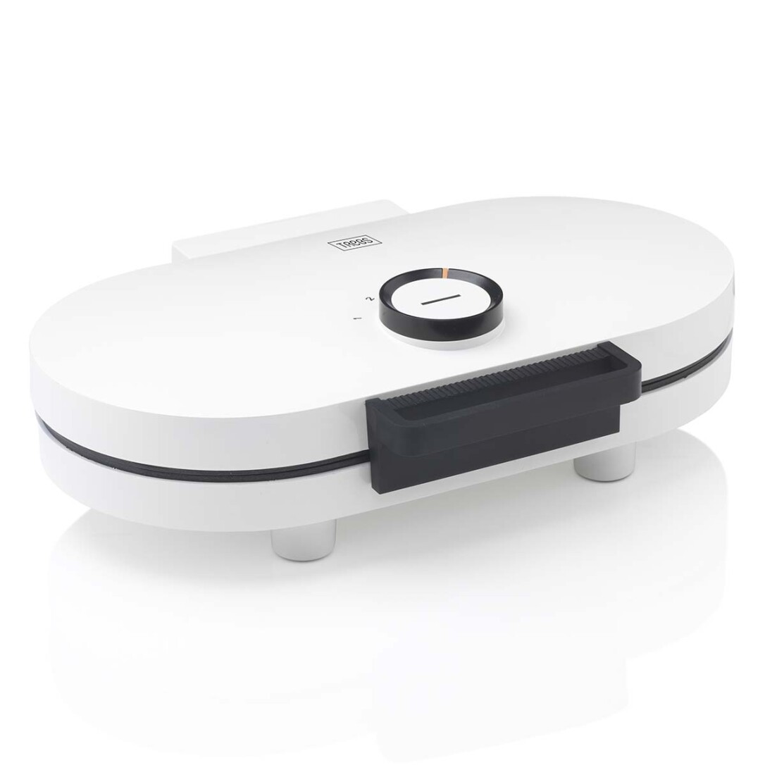 Trebs Waffeleisen doppelt herzförmig Weiß Trebs Waffeleisen doppelt herzförmig Weiß