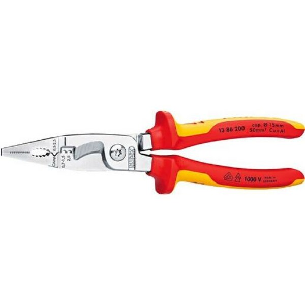 Knipex ELEKTRO VDE 2-K 200MM (INSTALL.ZANGE) Knipex ELEKTRO VDE 2-K 200MM (INSTALL.ZANGE)