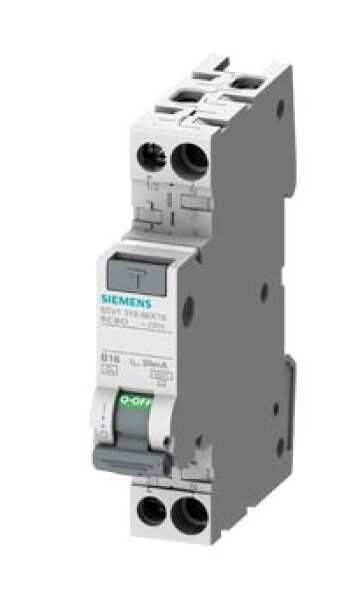 Siemens FI/LS 1+N 6KA TYP A 30MA C16 (5SV1316-7KK16) Siemens FI/LS 1+N 6KA TYP A 30MA C16 (5SV1316-7KK16)