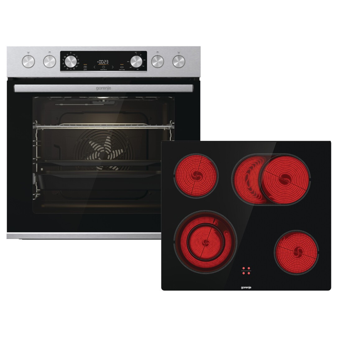 Gorenje Großgeräte EINBAUHERDSET BC3C04C02-1R (STEEL SET 4       ED) Gorenje Großgeräte EINBAUHERDSET BC3C04C02-1R (STEEL SET 4       ED)