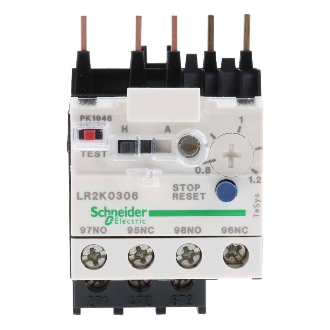 Schneider Electric THERMORELAIS 0,8-1,2A LR2K0306 (LR2-K0306) Schneider Electric THERMORELAIS 0,8-1,2A LR2K0306 (LR2-K0306)