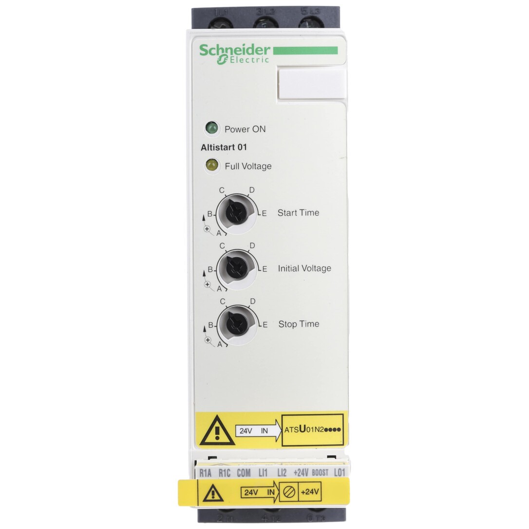 Schneider Electric SOFTSTARTER 22A/3X200-480VAC T (ATSU01N222LT) Schneider Electric SOFTSTARTER 22A/3X200-480VAC T (ATSU01N222LT)