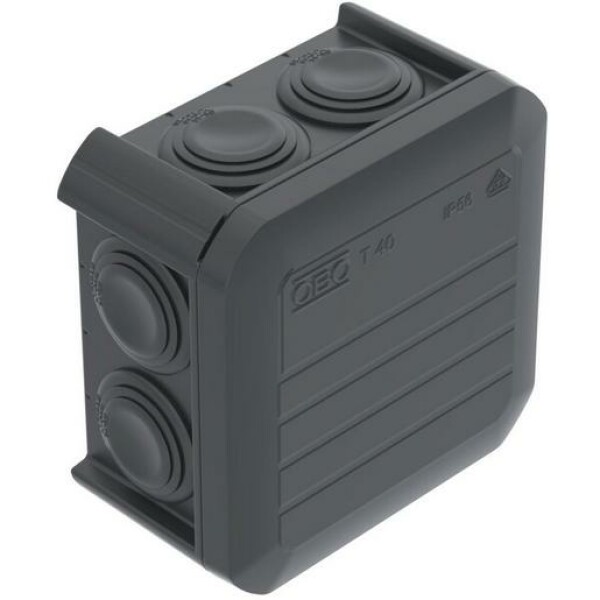 OBO KABELABZWEIGKASTEN 90X90X52 (T 40 SW) OBO KABELABZWEIGKASTEN 90X90X52 (T 40 SW)