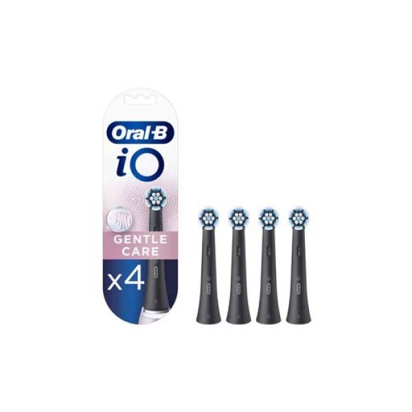 Oral-B iO Gentle Care Aufsteckbürsten schwarz 4er Oral-B iO Gentle Care Aufsteckbürsten schwarz 4er