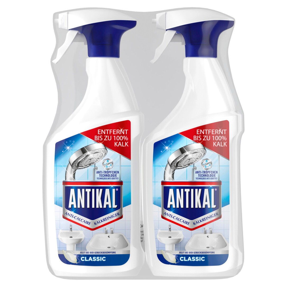 Antikal Classic Spray Duo Kalkreiniger 2x800 ml Antikal Classic Spray Duo Kalkreiniger 2x800 ml
