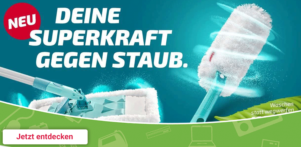 Entdecken Sie den neuen Leifheit Superduster Staubwischer