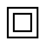 Piktogramm Schutzklasse 2
