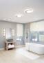 Eglo Leuchten LED-Wand- Deckenleuchte HV 16W D 385 chrom weiss CARPI IP44