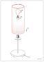 Eglo Leuchten EGLO TROY 3 - Nickel - White - Glass - Steel - Bedroom - Living room - IP20 - II - E27