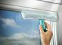 Leifheit Set Fenstersauger Dry & Clean mit Stiel, Einwascher, schmaler Saugdüse (51016)