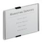 Durable INFO SIGN - Sign holder - 15 x 15cm - Acrylic - Aluminum - Silver - 149 mm - 148.5 mm