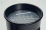 DURABLE Papierkorb Metall mit Ascher rund silber (333023)