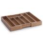 Zeller Present 25322 - Organizer - Tray - Cabinet drawer - Cutlery - Bamboo - Bamboo