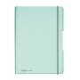Herlitz Notizheft my.book flex A4 PP 2x 40Bl. kar/lin minze (11408655)