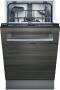 Siemens iQ100 SR61IX05KE - Fully built-in - Slimline (45 cm) - Black - Black - Touch - 1.75 m