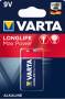 Varta Max Tech 9V - Single-use battery - 9V - Alkaline - 9 V - 1 pc(s) - 580 mAh