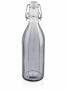 Leifheit 3er Set Flasche facette 0,5 L smokey grey Saftflasche Einkochflasche Einkochhilfe