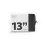 Trunk Leder Sleeve für MacBook Air/MacBook Pro 13", schwarz