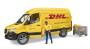 Bruder MB SPRINTER DHL MIT FAHRER 02671