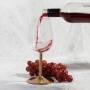 Thumbs up! ThumbsUp! Weinglas "Aerating Vino"          transparent/gold (1002191)
