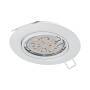 Eglo EINBAUSTR. 1X5W 3000K GU10-LED (PENETO RUND WEIß)