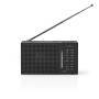 Nedis FM RADIO      BATTERIE    1,5W (RDFM1200BK        SW)