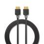 Nedis CVBW34000AT20 - 2 m - HDMI Type A (Standard) - HDMI Type A (Standard) - 3D - Anthracite