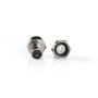Nedis F-Stecker| gerade| Stecker| Vernickelt| 75 Ohm| Twist-on|